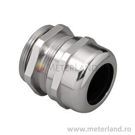 Nickel-plated Brass Cable Gland EX-e M32x1.5 [12-21mm] ATEX