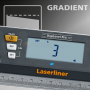 Laserliner 081.272A DigiLevel Pro 80, Digital electronic spirit level 80 cm with laser and Bluetooth, 4021563706495