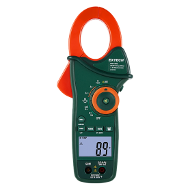Extech EX840A, 1000A True RMS Clamp Meter with IR Thermometer, 793950398425
