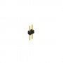 Fischer Elektronik SL1 053 2G, Conector PCB 1 sir de pini, 2 contacte tata aurite, distanta 2.54mm