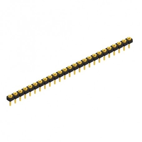 Fischer Elektronik MK LP 18 25G, Conector PCB 1 sir de 25 contacte mama aurite, distanta 2.54mm