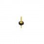 Fischer Elektronik MK LP 40 1G, Male header with 1 contact Ø 0.6 / 0.8mm gold-plated, pitch 2.54mm