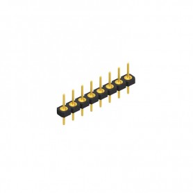 Fischer Elektronik MK LP 41 8G, Conector PCB 1 sir de 8 contacte mama aurite Ø 0.5mm, distanta 2.54mm