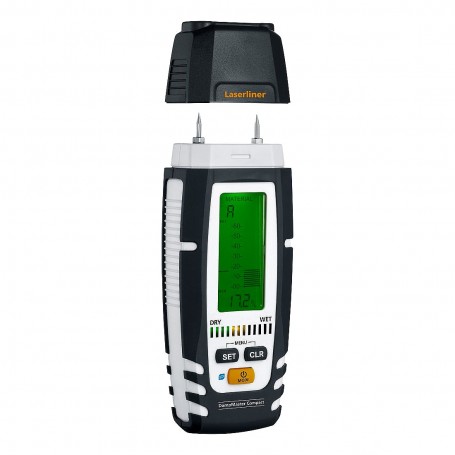 Laserliner 082.321A, DampMaster Compact Plus, Umidometru cu Bluetooth pentru materiale de constructii, 4021563699858