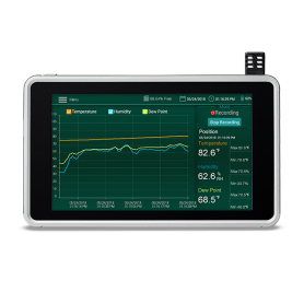 Extech RH550, Humidity and Temperature Color Chart Recorder with Detachable Probe