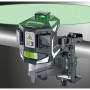 Laserliner 036.800-1 X3-Laser Pro Set 1, 3D Cross-line green laser set with clamp, bracket and 300cm tripod, 4021563716890