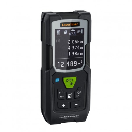 Laserliner 080.848A LaserRange-Master Gi8 Pro, IP66, 80m green distance laser meter, angle function, Bluetooth, 4021563732173