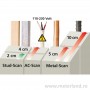 Laserliner 080.966A MultiFinder Pro, Electronic device for locating wood, metal, live or non live wires, 4021563703630