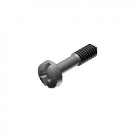 Fischer Elektronik HS 1, Accessories for insert modules, Captive screw, brass nickel plated M2.5 x 11