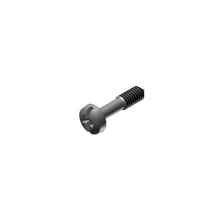 Fischer Elektronik HS 1, Accessories for insert modules, Captive screw, brass nickel plated M2.5 x 11