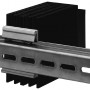 Fischer Elektronik KL 35 100, Accessories for heatsinks, Aluminium clamp mounting for 35mm rails