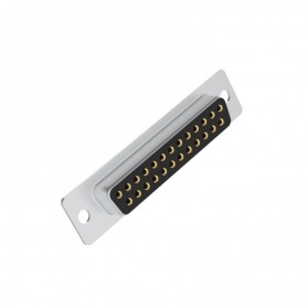 Amphenol 77SD B25S, D-Sub standard density connector, female, straight 25 solder gold-plating contacts gold-plating