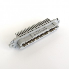 Amphenol 157-29500-1, Miniature ribbon Micro-Pierce (Centronics) receptacle connector with 50 female solderless contacts