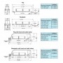 Amphenol 157-29500-1, Miniature ribbon Micro-Pierce (Centronics) receptacle connector with 50 female solderless contacts