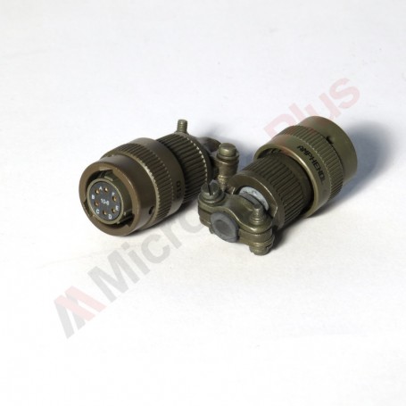 Amphenol PT06E-10-6S-SR, Connector plug, 6 female contacts