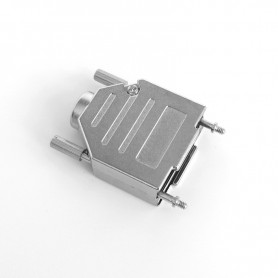 Yimtek 579-15-A-7-R, Carcasa metal cu iesire sus pentru conector D-Sub standard cu 15 contacte