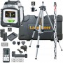 Laserliner 052.555A Duraplane G360, Horizontal 360° hybrid with laser receiver RX G60 and tripod, 4021563710515