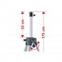 Laserliner 052.555A Duraplane G360, Horizontal 360° hybrid with laser receiver RX G60 and tripod, 4021563710515