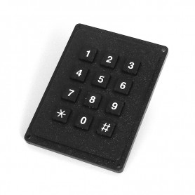 Grayhill 96AB2-152-R, Keypad 3x4, matrix code circuitry, contact with conductive rubber