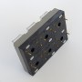 Grayhill 82-650-19, Insertable legend 6 (3x2) SPST button lightable keypad with PCB mounting