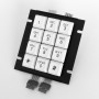 Grayhill 81AB2-113-C, Keypad with 12 (3x4) full travel buttons, matrix code circuitry