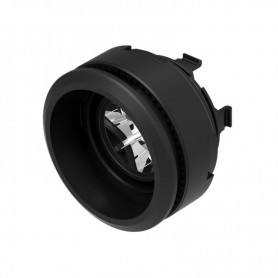 EAO 84-1101.0, Illuminated pushbutton actuator, mounting hole Ø22.5mm, momentary, IP67