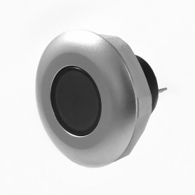 EAO 84-1221.7, Illuminated pushbutton actuator, aluminium, mounting hole Ø30.5mm, momentary, IP67