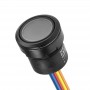 Series 84 EAO, Illuminated indicator, mounting hole Ø22.5mm, momentary, IP40 - IP67