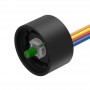 EAO 84-8511.5640, Corp buton seria 84 EAO cu 1 contact ND, iluminare LED verde 24Vcc, IP40