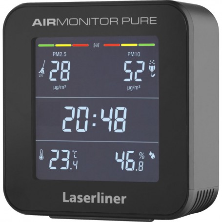 Laserliner 082.431A, AirMonitor PURE, Monitor calitate aer, numarator particule PM2.5 si PM10, 4021563718627