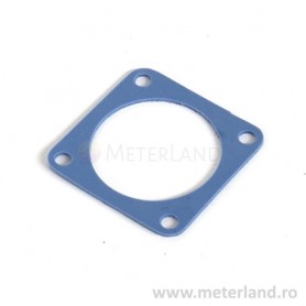 Amphenol JE-13, Square flange receptacle panel gasket, size 13