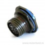 Amphenol D38999/24WD-97SN, conector circular subminiatura de cablu cu 12 contacte mama sertizabile