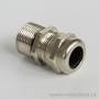 Nickel-plated brass cable gland with long thread, Pg13 [7-13mm], SIB 4220413