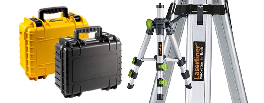 Meterland I Tripods, Transport cases